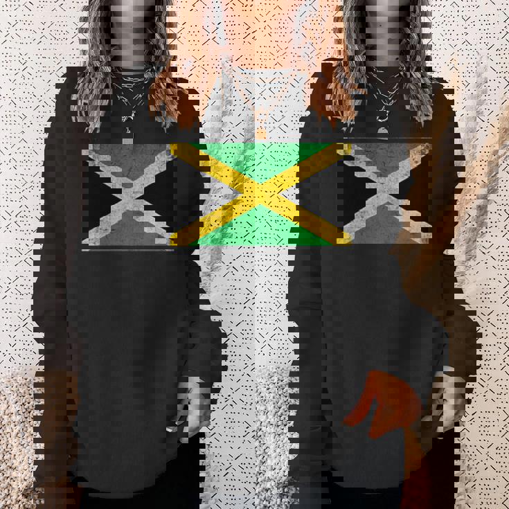 ジャマイカ国旗グラフィック メンズ レディース キッズ スウェットシャツ 彼女への贈り物