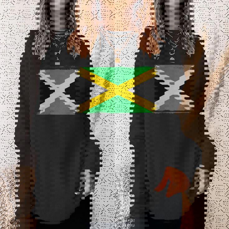 ジャマイカ国旗ジャマイカ スウェットシャツ 彼女への贈り物