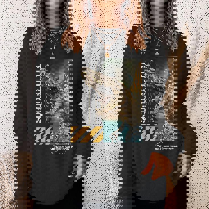 ジュラシックワールド 再生スピノサウルス スウェットシャツ 彼女への贈り物