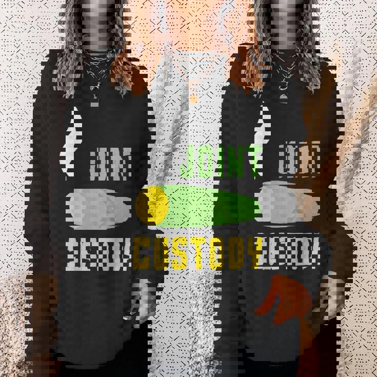 ジョイントカストディ マリファナウィード スウェットシャツ 彼女への贈り物