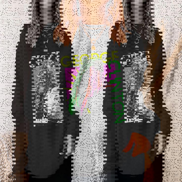 ジョージ・クリントン ファンカデリック コミック バースト スウェットシャツ 彼女への贈り物