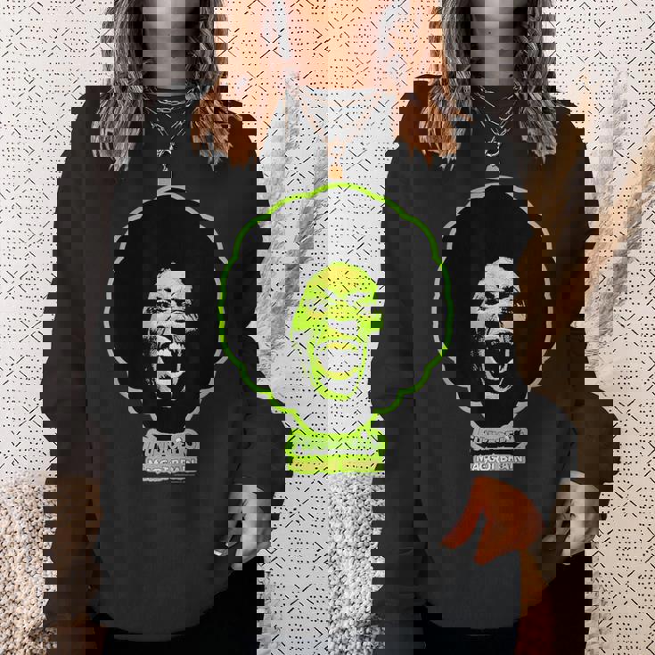 ジョージ・クリントン・ファンカデリック・グリーン・マゴット・ブレイン スウェットシャツ 彼女への贈り物