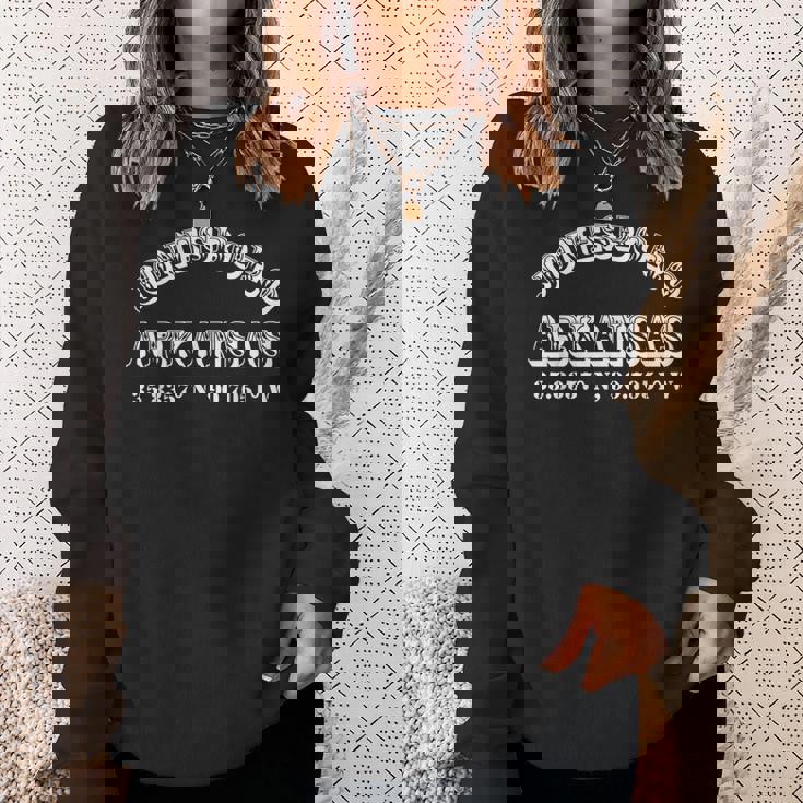 ジョーンズボロ アーカンソーコーディネート お土産 スウェットシャツ 彼女への贈り物