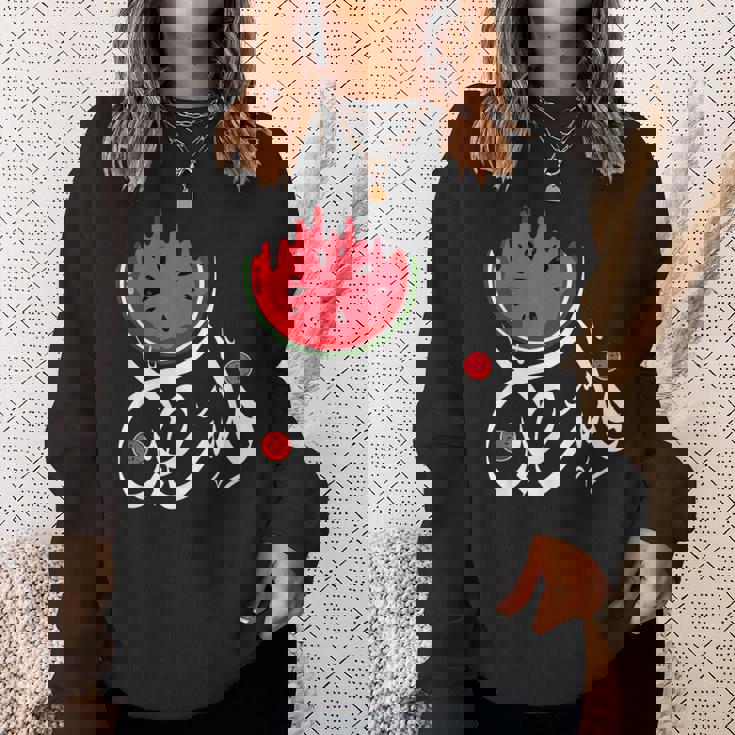 スイカ パレスチナ スイカ パレスチナコレクション スウェットシャツ 彼女への贈り物