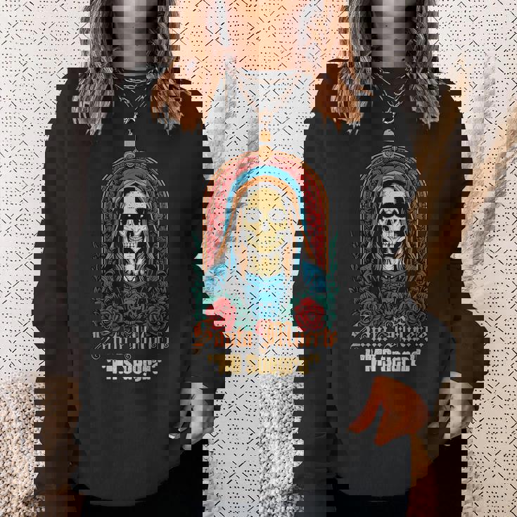 スエグラ義母サンタムエルテ面白い スウェットシャツ 彼女への贈り物