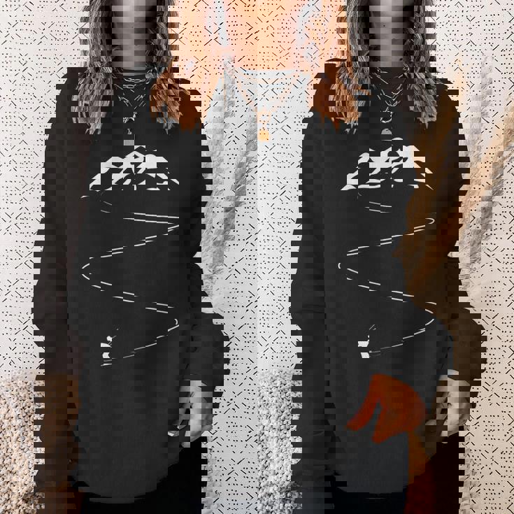 スキー 趣味 スキーヤー アルペンスキー ノルディックスキー スキーサークル クロスカントリー スキー好き スウェットシャツ 彼女への贈り物