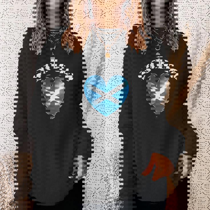 スコットランドのヴィンテージ国旗 スコットランドtシャツ メンズ レディース スウェットシャツ 彼女への贈り物