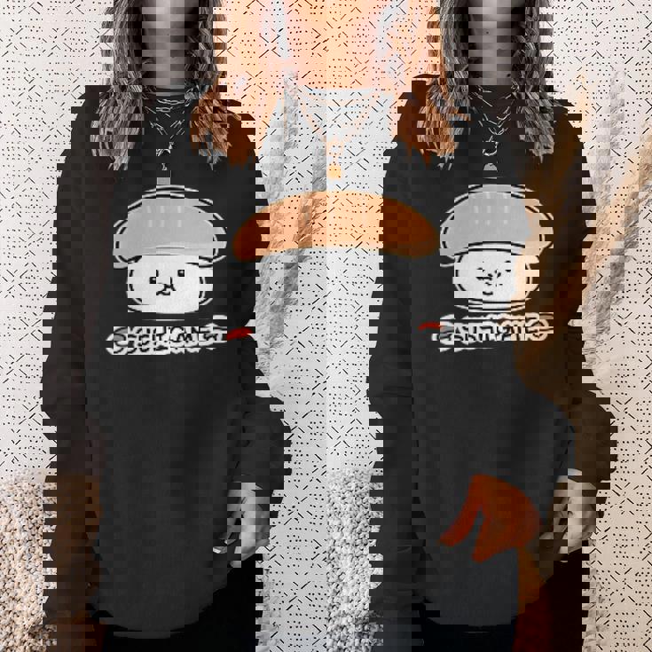 スシゲーム〜ヘイラッシャイ！！〜 サーモン Cぽむこ お寿司 かわいい キャラクター スウェットシャツ 彼女への贈り物