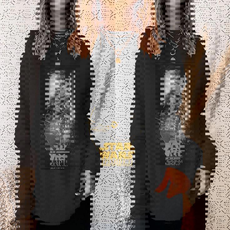 スター・ウォーズ クラシック エピソードii クローンの攻撃ポスター スウェットシャツ 彼女への贈り物