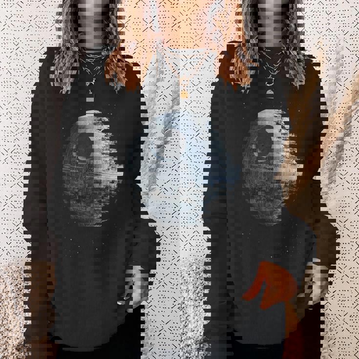 スター・ウォーズ ジェダイの帰還 デス・スター Undone グラフィックtシャツ スウェットシャツ 彼女への贈り物