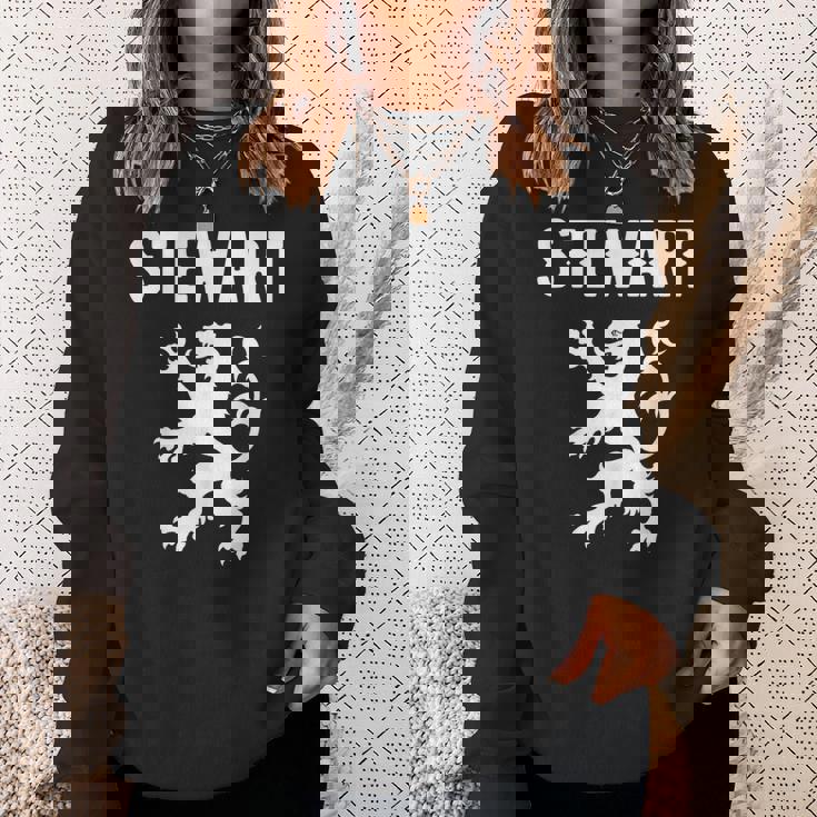 スチュワート氏族 スコットランド 姓 スコットランド 紋章 スウェットシャツ 彼女への贈り物