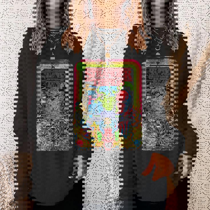 ストレンジャー・シングス プロモコミック ザ・パーティー ベクナ バトル レトロ 80年代 スウェットシャツ 彼女への贈り物