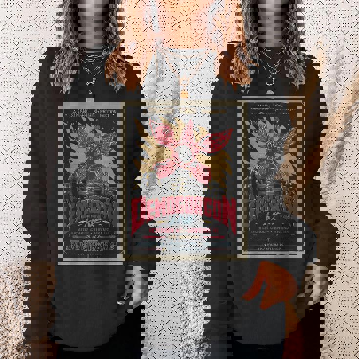 ストレンジャー・シングス ポスター Demogorgon Live Fan Memorabilia スウェットシャツ 彼女への贈り物