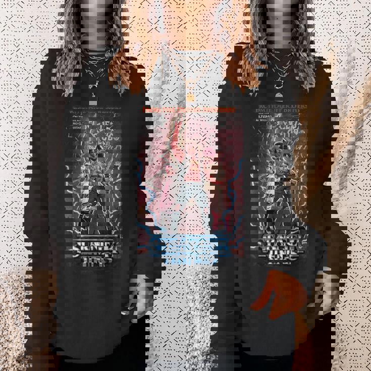 ストレンジャー・シングス リミックス エディ・ヘルファイア クラブ アートポスター スウェットシャツ 彼女への贈り物