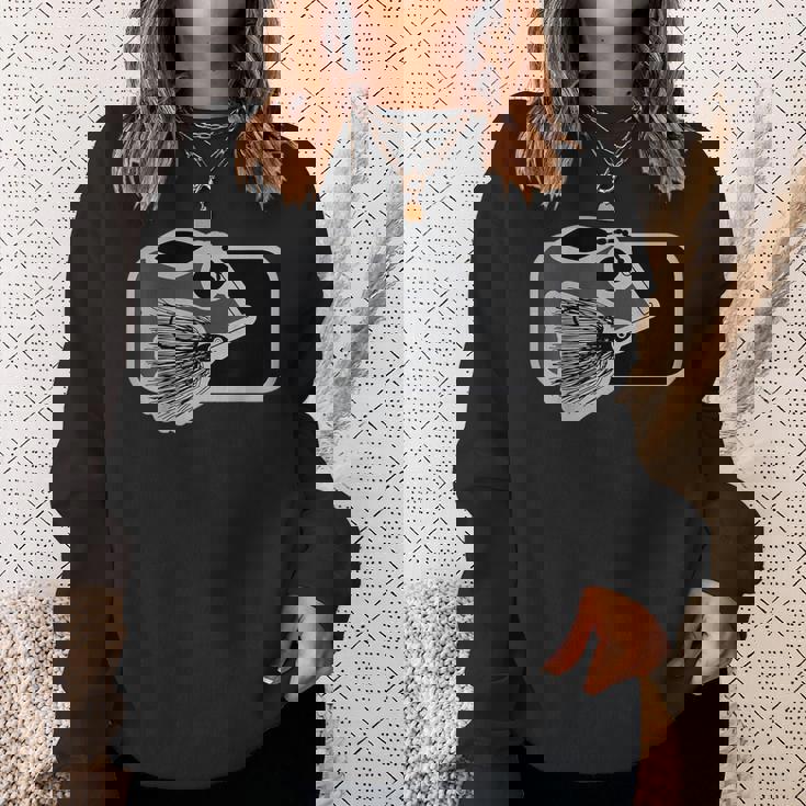 スピナーベイト バス釣り 漁師 釣り ルアー スウェットシャツ 彼女への贈り物