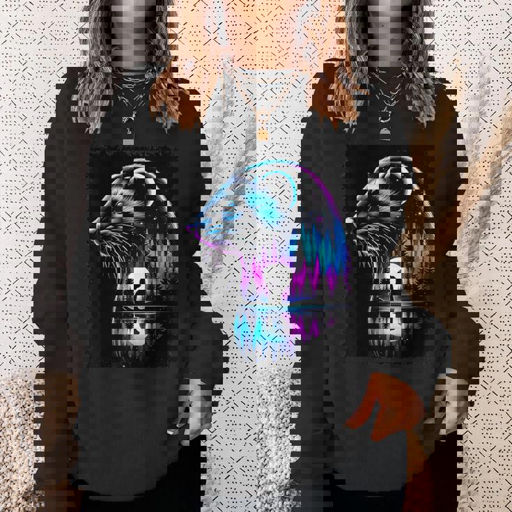 スピリット アニマル イタチ メンズ レディース キッズ クリスマス スウェットシャツ 彼女への贈り物