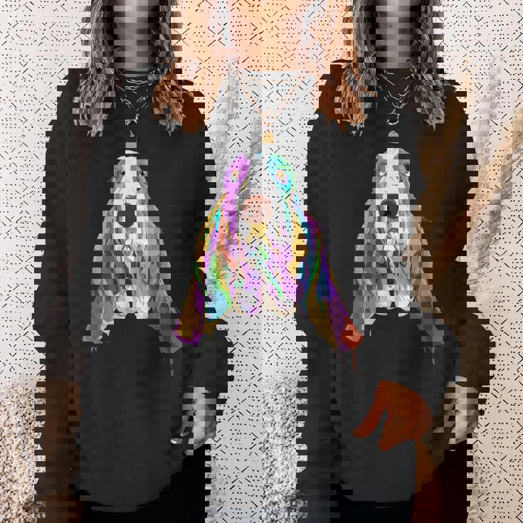 スプラッシュドッグ バセットハウンド スウェットシャツ 彼女への贈り物