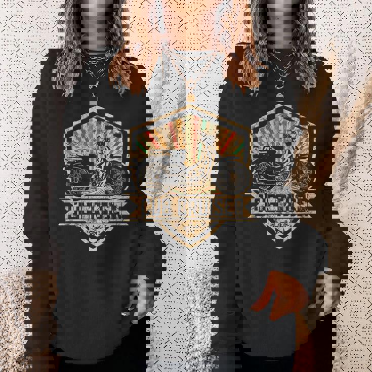 スーパーカブクルーザー C100 原付バイク レトロジャパン スウェットシャツ 彼女への贈り物