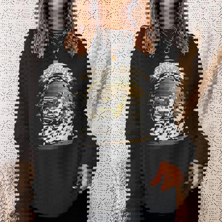 スーパーカブライダー C100 原付バイク レトロジャパン スウェットシャツ 彼女への贈り物