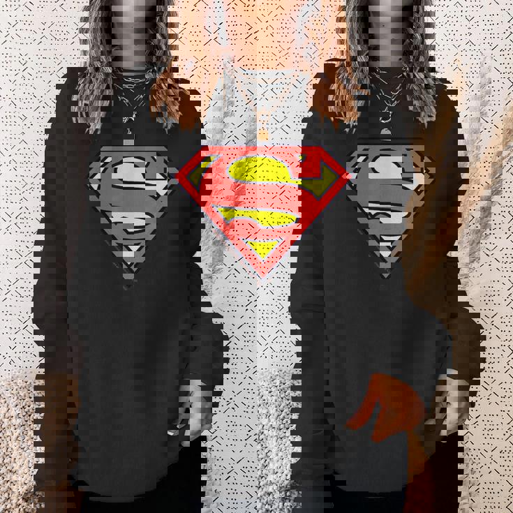 スーパーマン レジェンダリー クラシック ロゴ スウェットシャツ 彼女への贈り物