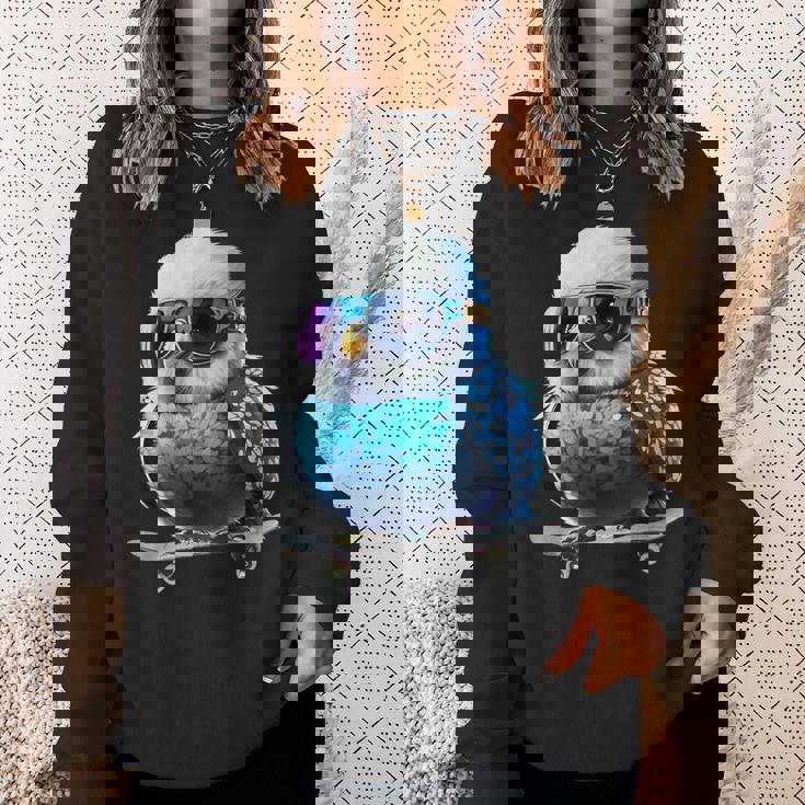 セキセイインコ オーナー様へ スウェットシャツ 彼女への贈り物