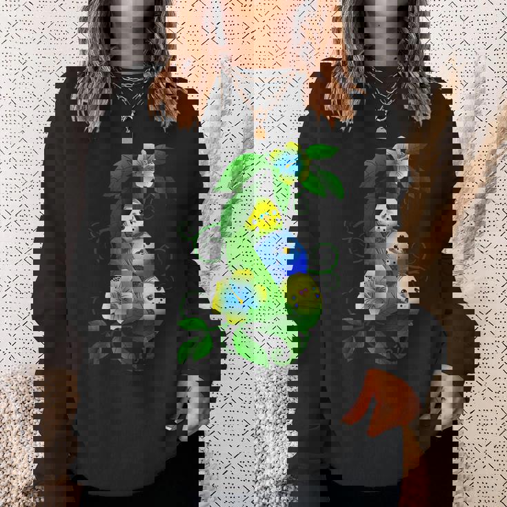 セキセイインコの赤ちゃん スウェットシャツ 彼女への贈り物