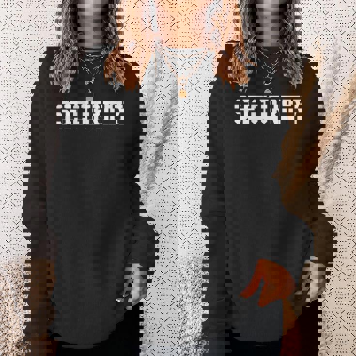 セキュリティ 長袖tシャツ スウェットシャツ 彼女への贈り物