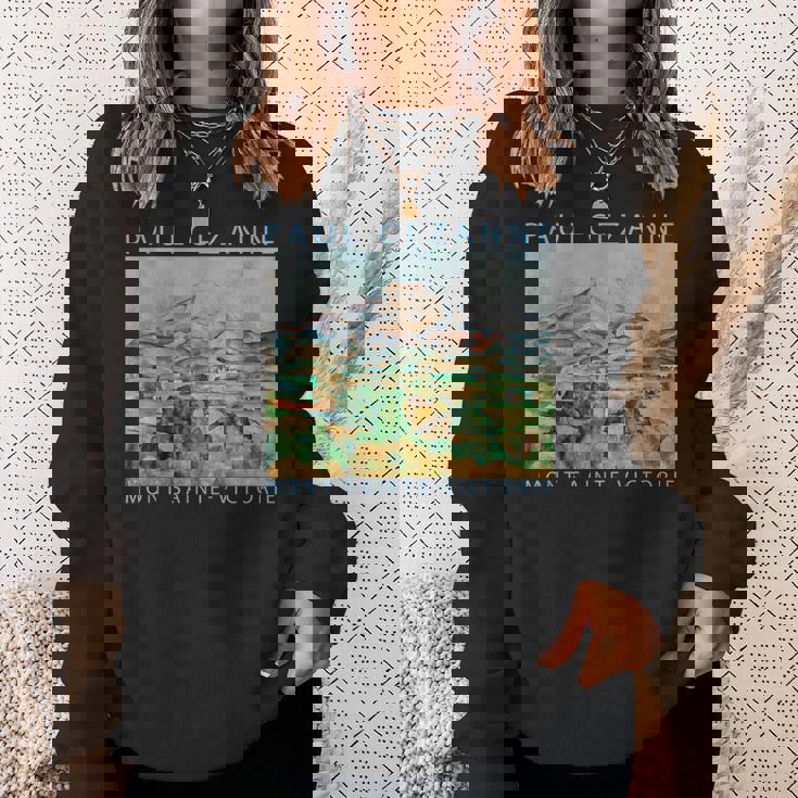 セザンヌ 面白いtシャツ アート 印象派 絵画 メンズ レディース 面白い 服 美術 油彩画 スウェットシャツ 彼女への贈り物