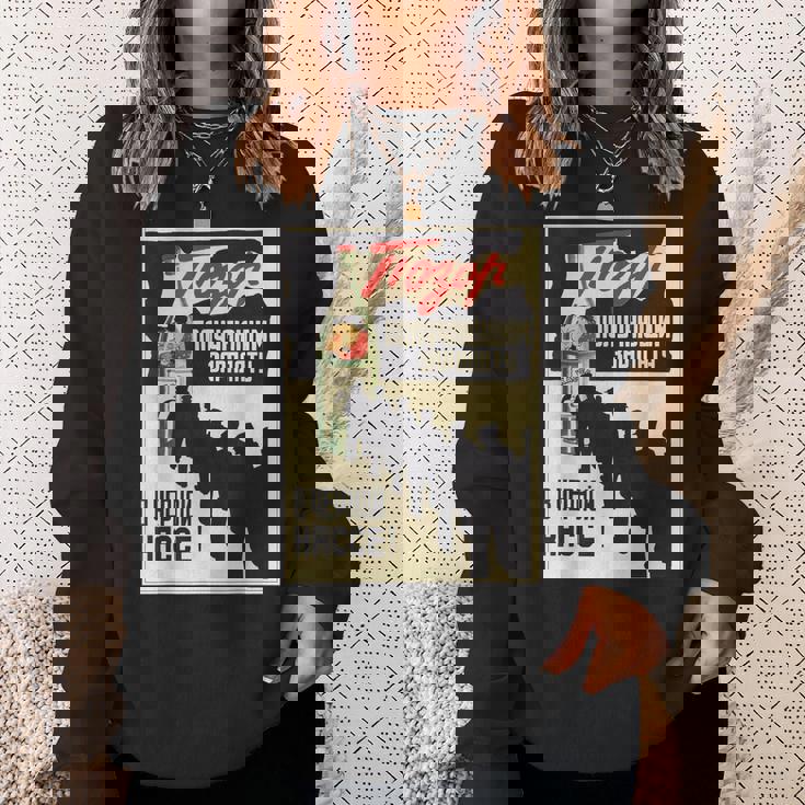 ソビエト連邦 プロパガンダポスター 未報告雇用 スウェットシャツ 彼女への贈り物