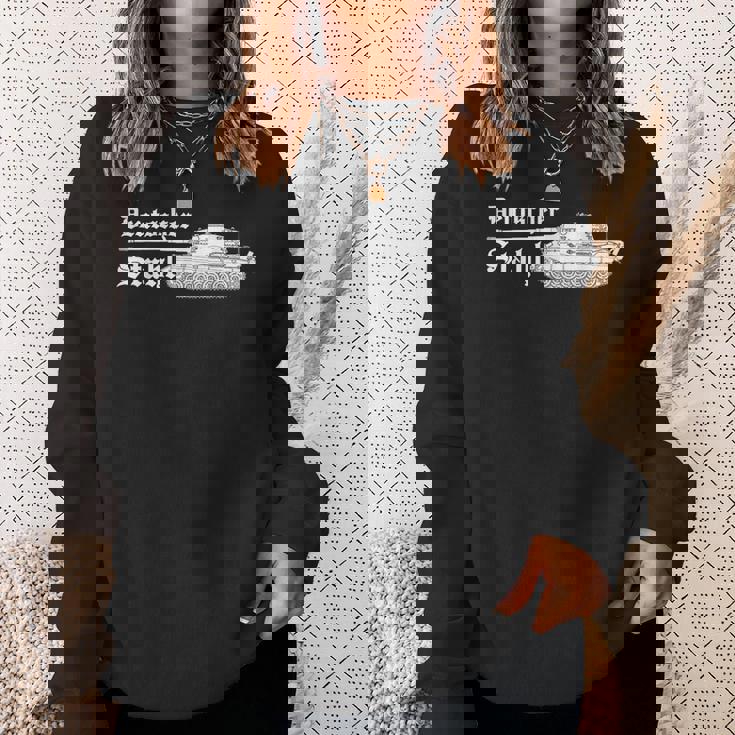 タイガー戦車 第二次世界大戦の戦車扇風機 Panzerkampfwageni スウェットシャツ 彼女への贈り物