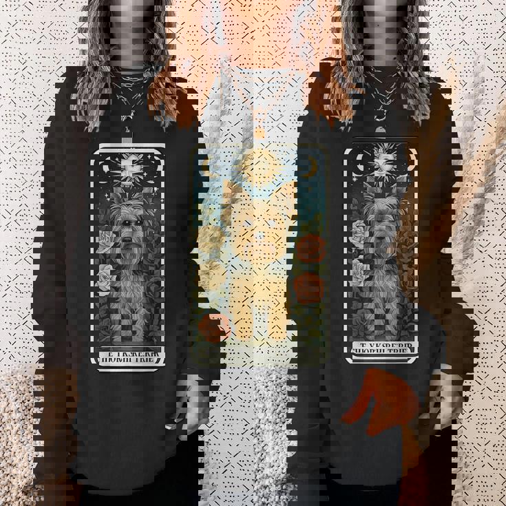 タロットヨークシャーテリア スウェットシャツ 彼女への贈り物