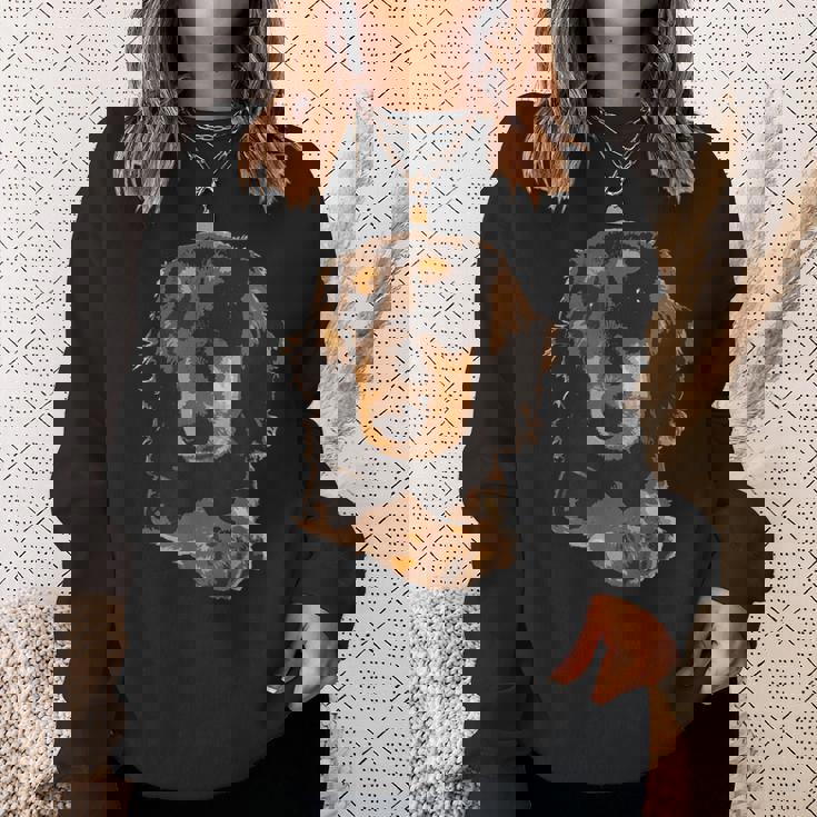 ダックス イラスト 愛犬家 犬 アート スウェットシャツ 彼女への贈り物