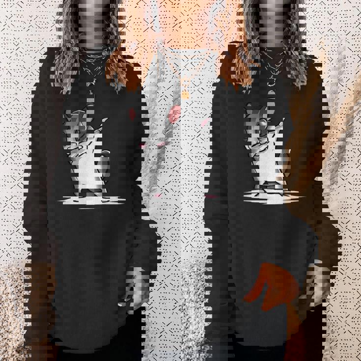 ダブダンスフクロモモンガペット スウェットシャツ 彼女への贈り物