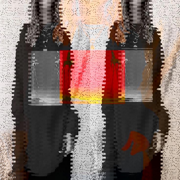 ダリ作 象 スウェットシャツ 彼女への贈り物