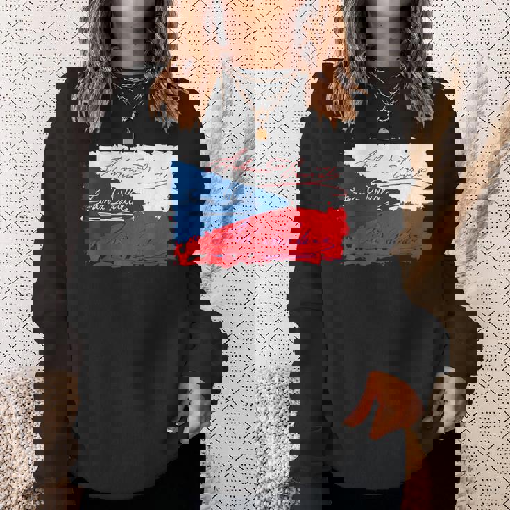 チェコの作曲家 ドヴォラック・ドラ・スメタナ チェコ スウェットシャツ 彼女への贈り物