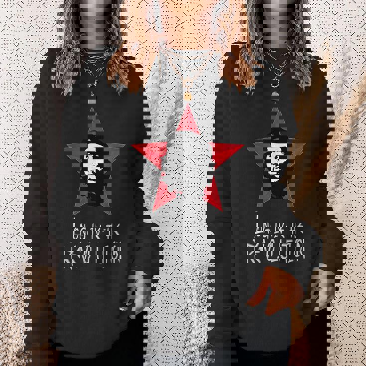 チェ・ゲバラ、キューバ、ゲリラ、チェ スウェットシャツ 彼女への贈り物