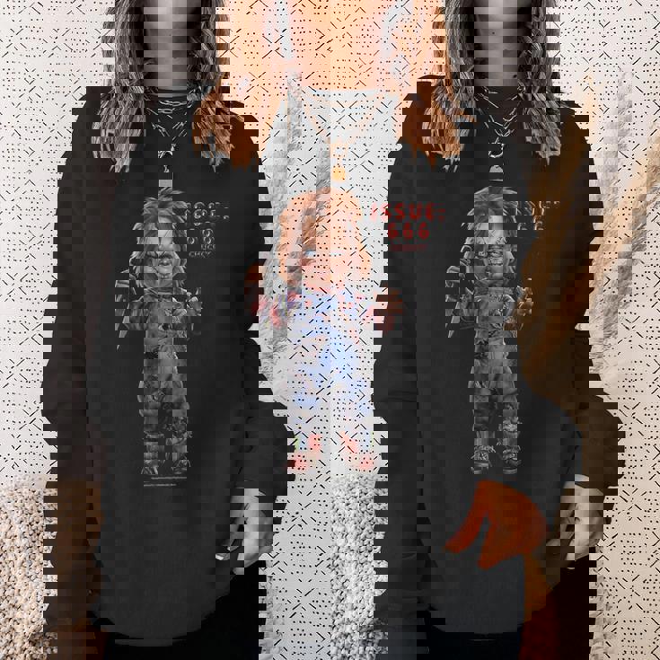 チャッキー Issue スウェットシャツ 彼女への贈り物