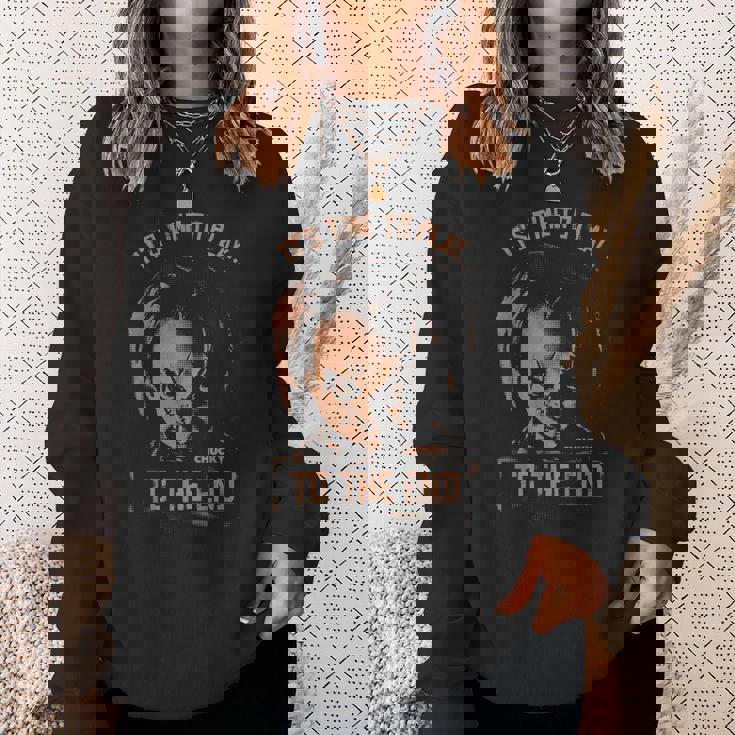 チャッキー It’S Time To Play To The End スウェットシャツ 彼女への贈り物