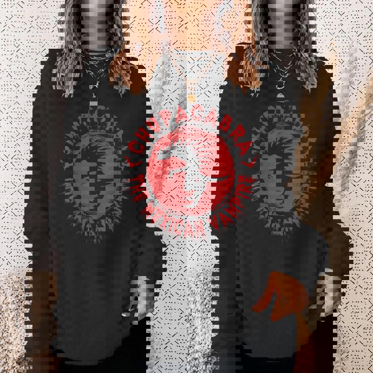 チュパカブラ メキシコの吸血鬼 エル・チュパカブラ スウェットシャツ 彼女への贈り物