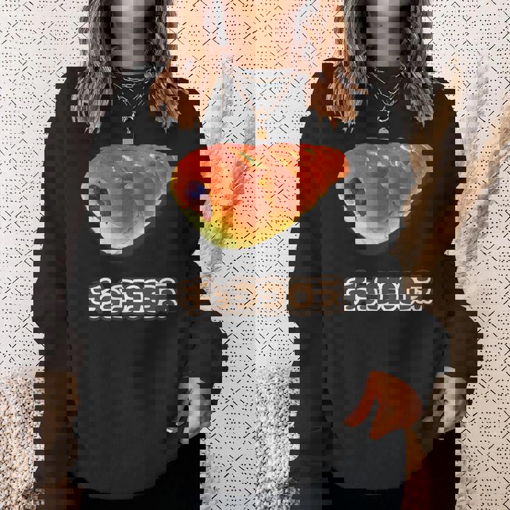 チョココロネ 菓子パン（デリシャス スイーツ）【変なtシャツ屋さん】ポップ かわいい 面白 イラスト デザイン スウェットシャツ 彼女への贈り物