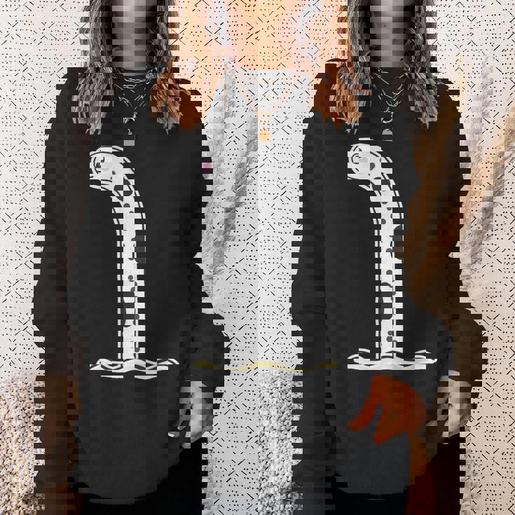 チンアナゴ（Big ビッグ）【どうぶつフレンズ】魚 水族館の生き物 かわいい 面白い 動物 イラスト キャラクター スウェットシャツ 彼女への贈り物