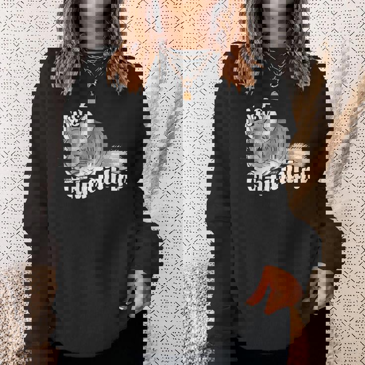 チンチラ-かわいいペット スウェットシャツ 彼女への贈り物