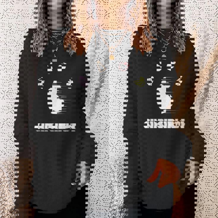 チンチラッシュ Chinchirush チンチラ 小動物 Animal スウェットシャツ 彼女への贈り物