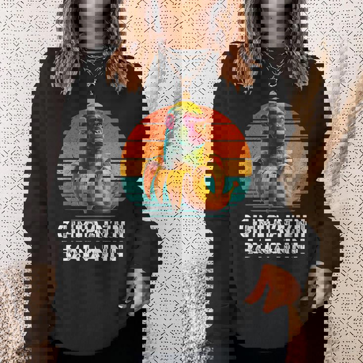 チンパンジーニ バナニーニ イタリアン ブレイン ミーム チンパンジーニ スウェットシャツ 彼女への贈り物