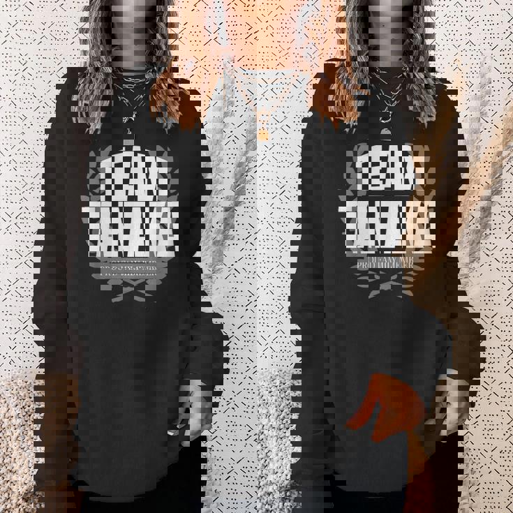 チームタナカ 誇り高き家族メンバー 田中 スウェットシャツ 彼女への贈り物