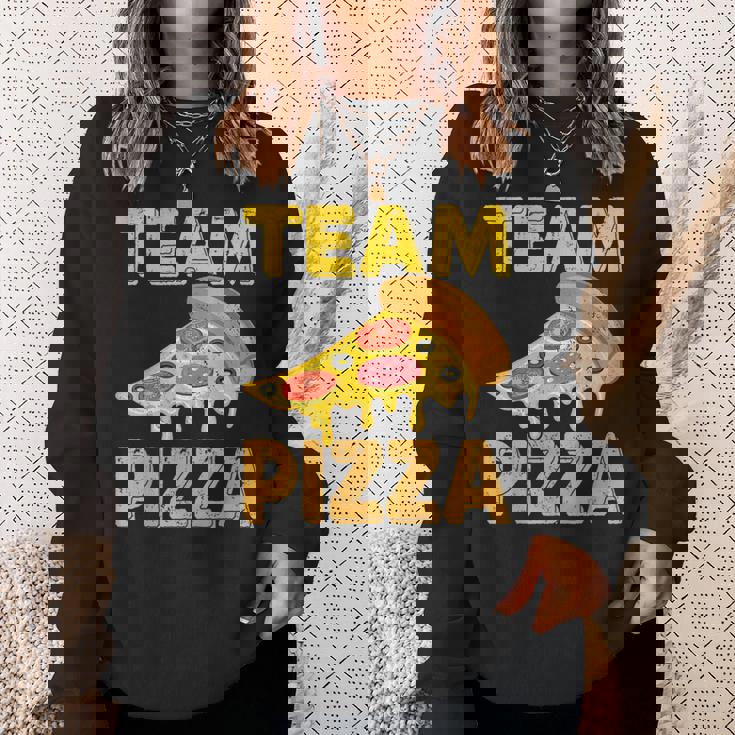 チームピザ スウェットシャツ 彼女への贈り物