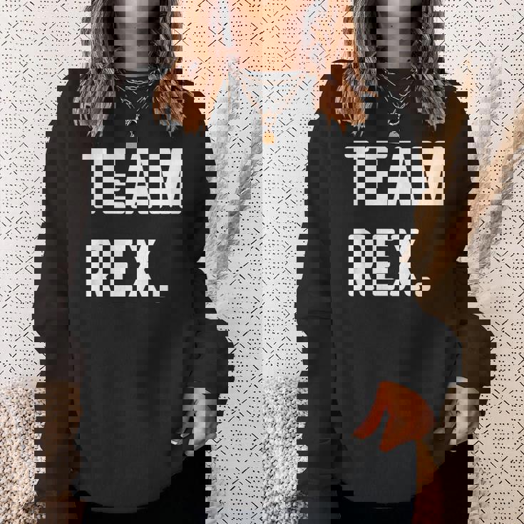 チームレックス スウェットシャツ 彼女への贈り物