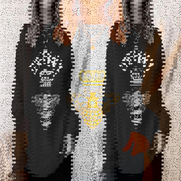 ティファニー 名前 ティファニー 誕生日プレゼント 女王冠 蜂 ティファニー スウェットシャツ 彼女への贈り物