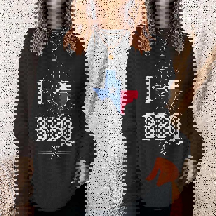 テキサス州旗 バーベキューギフト テキサスバーベキュー スウェットシャツ 彼女への贈り物