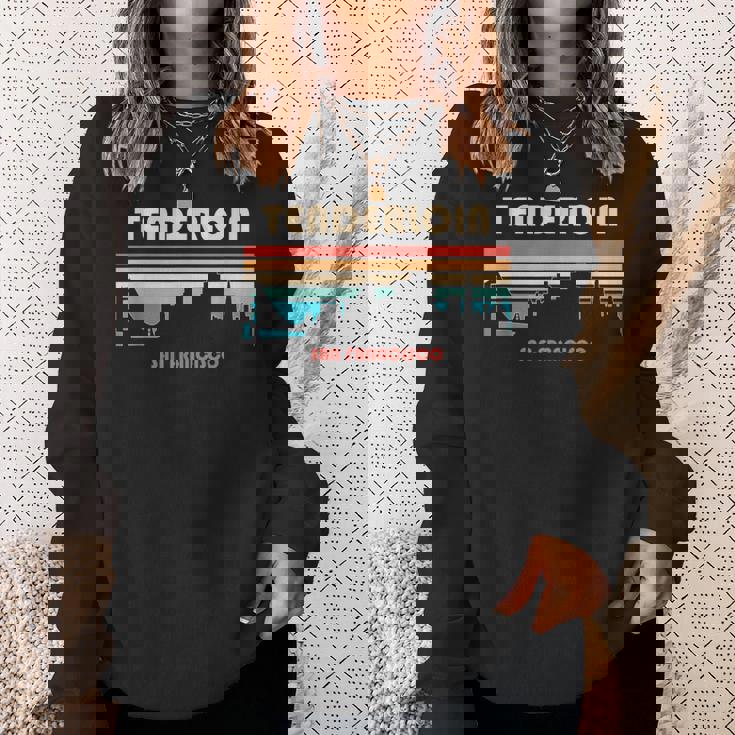 テンダーロイン サンフランシスコ カリフォルニア レトロ ヴィンテージ スウェットシャツ 彼女への贈り物